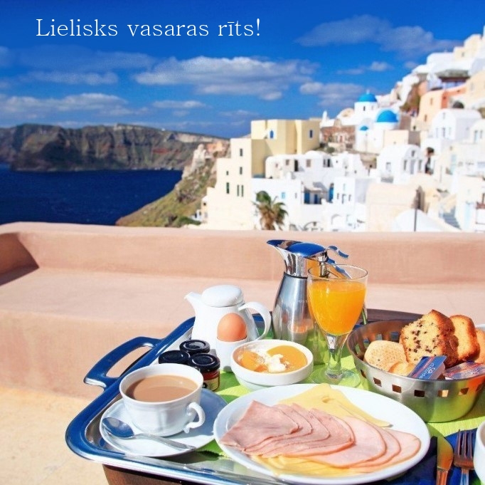 Lielisks vasaras rīts!