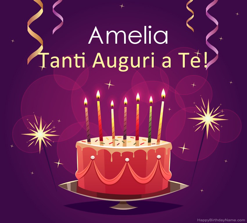 Divertenti saluti per le foto di Happy Birthday Amelia Divertenti saluti per le foto di Happy Birthday Amelia