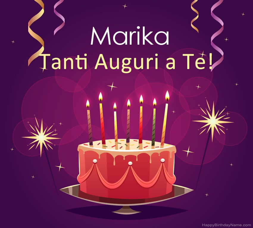 Divertenti saluti per le foto di Happy Birthday Marika Divertenti saluti per le foto di Happy Birthday Marika