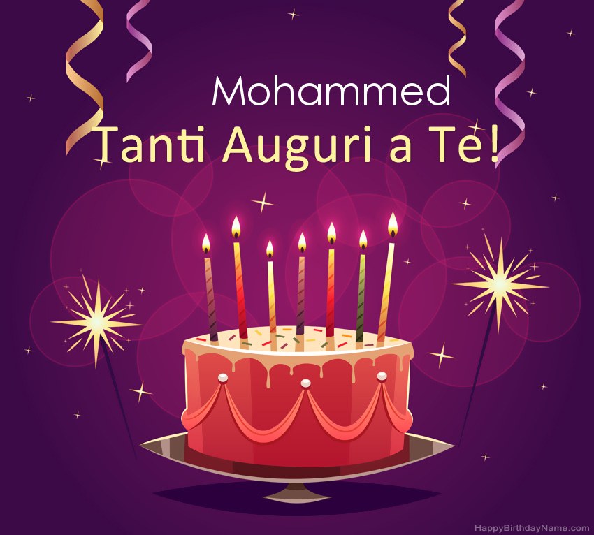 Divertenti saluti per le foto di Happy Birthday Mohammed Divertenti saluti per le foto di Happy Birthday Mohammed