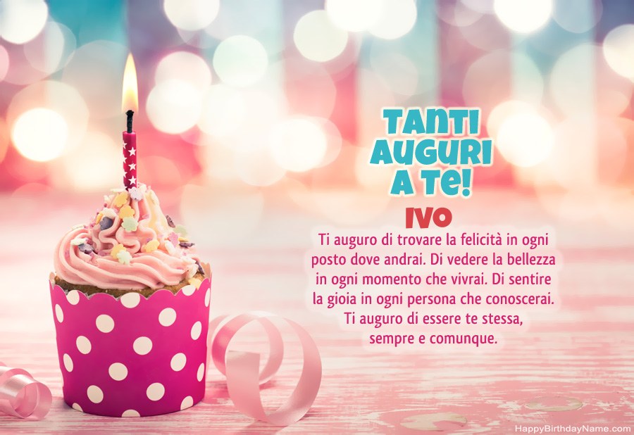 Scarica Happy Birthday card Ivo gratis Scarica Happy Birthday card Ivo gratis