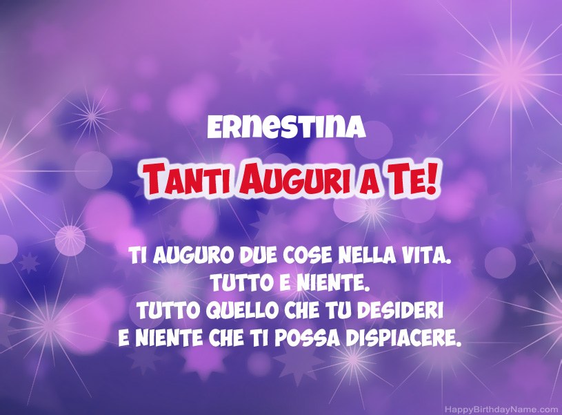 Belle immagini per il buon compleanno di Ernestina Belle immagini per il buon compleanno di Ernestina