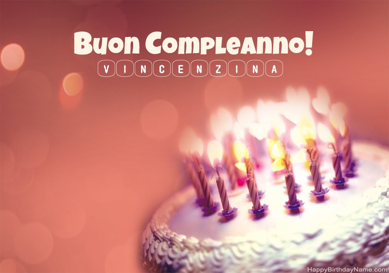 Tanti Auguri a Te Vincenzina immagini
