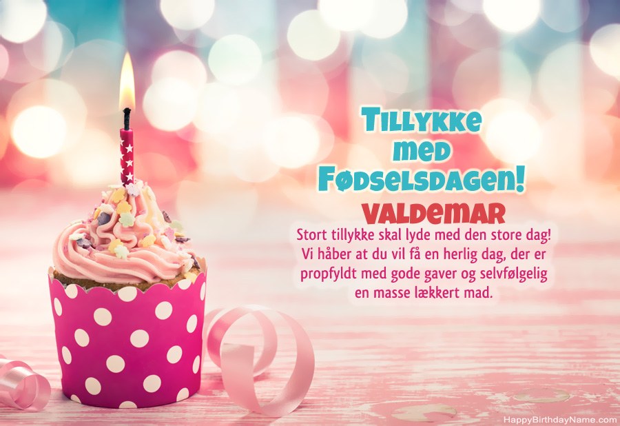 Download gratulerer med fødselsdagen Valdemar gratis