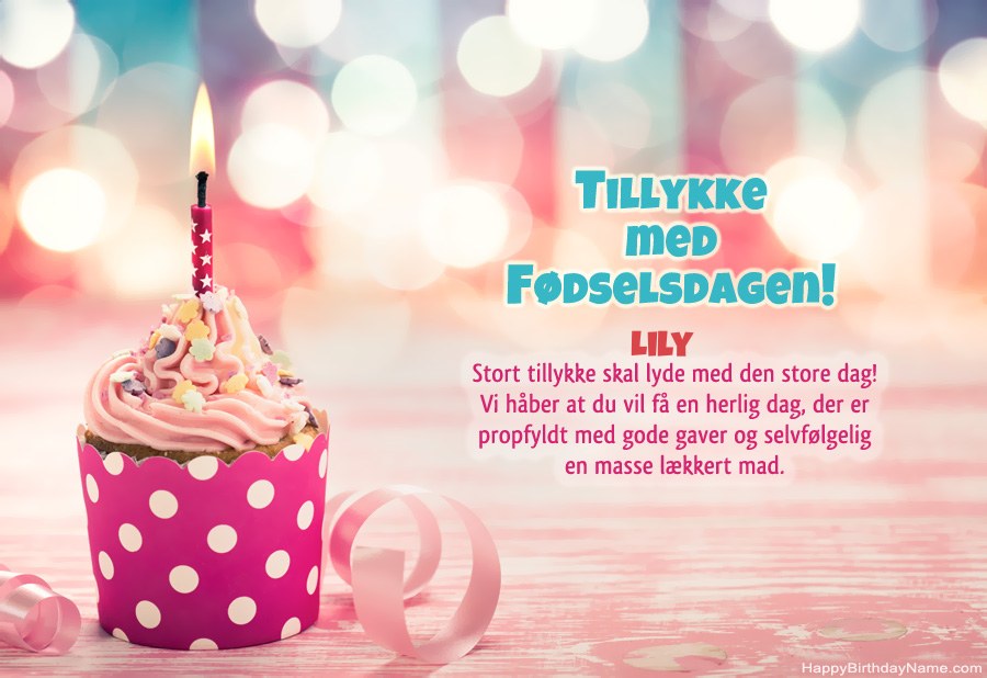 Download gratulerer med fødselsdagen Lily gratis Download gratulerer med fødselsdagen Lily gratis