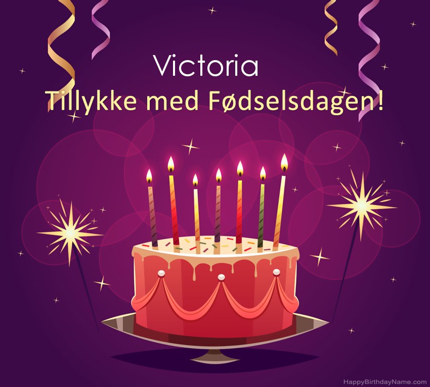 Sjove hilsener til Happy Birthday Victoria-billeder