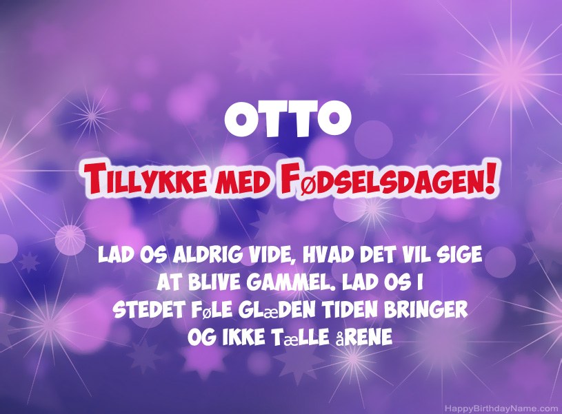 Smukke billeder til Otto tillykke med fødselsdagen