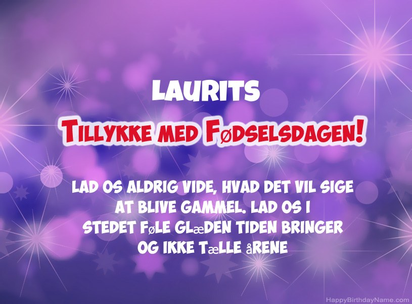 Smukke billeder til Laurits tillykke med fødselsdagen Smukke billeder til Laurits tillykke med fødselsdagen