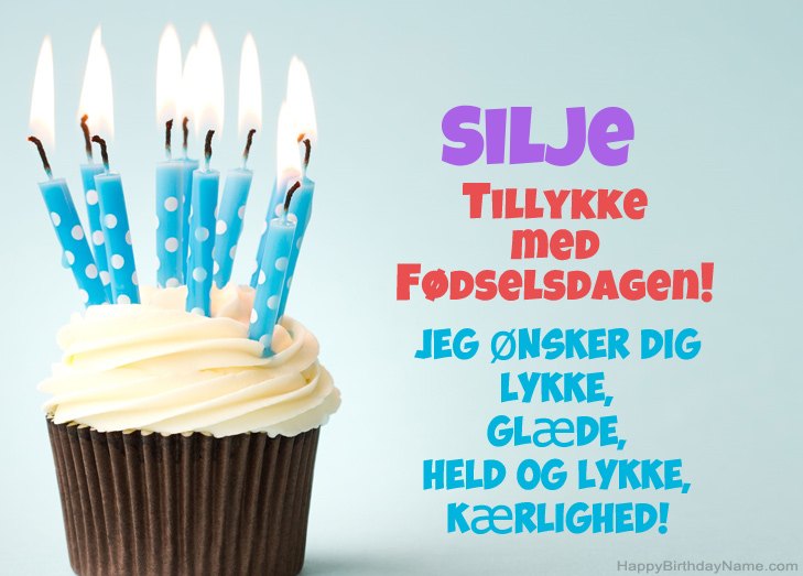 Tillykke med heldens fødselsdag til Silje