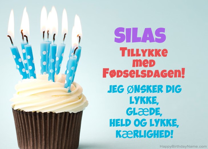 Tillykke med heldens fødselsdag til Silas