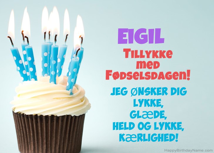 Tillykke med heldens fødselsdag til Eigil Tillykke med heldens fødselsdag til Eigil