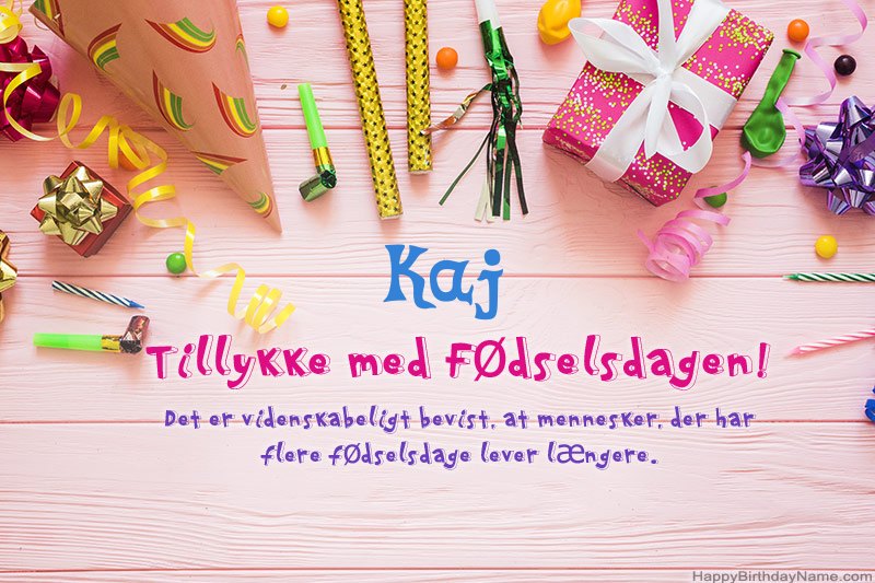 Download gratulerer med fødselsdagen Kaj gratis