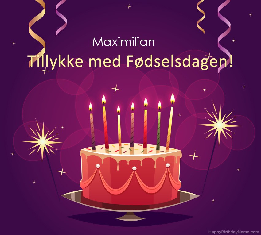 Sjove hilsener til Happy Birthday Maximilian-billeder
