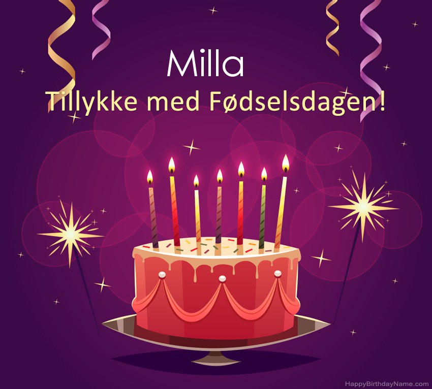 Sjove hilsener til Happy Birthday Milla-billeder Sjove hilsener til Happy Birthday Milla-billeder
