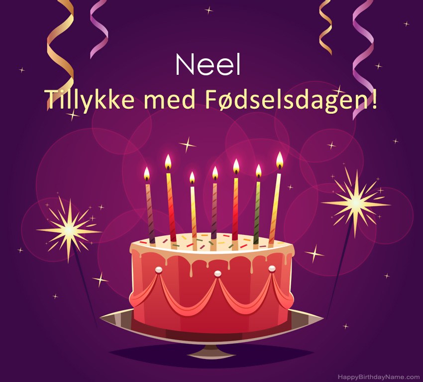 Sjove hilsener til Happy Birthday Neel-billeder