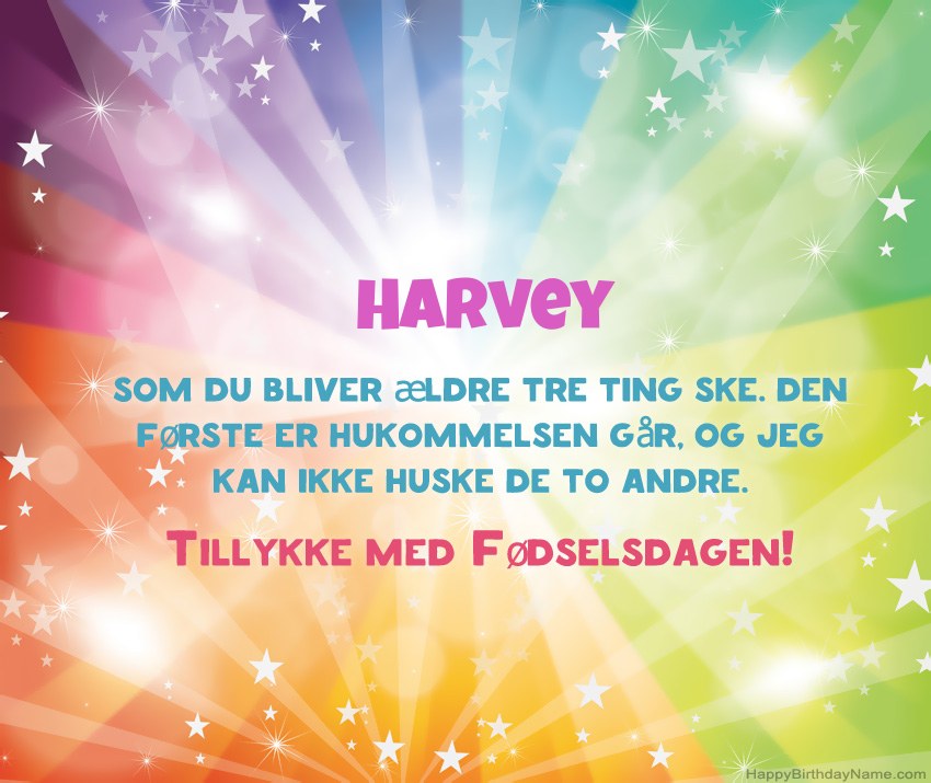Smukke fødselsdagskort til Harvey Smukke fødselsdagskort til Harvey