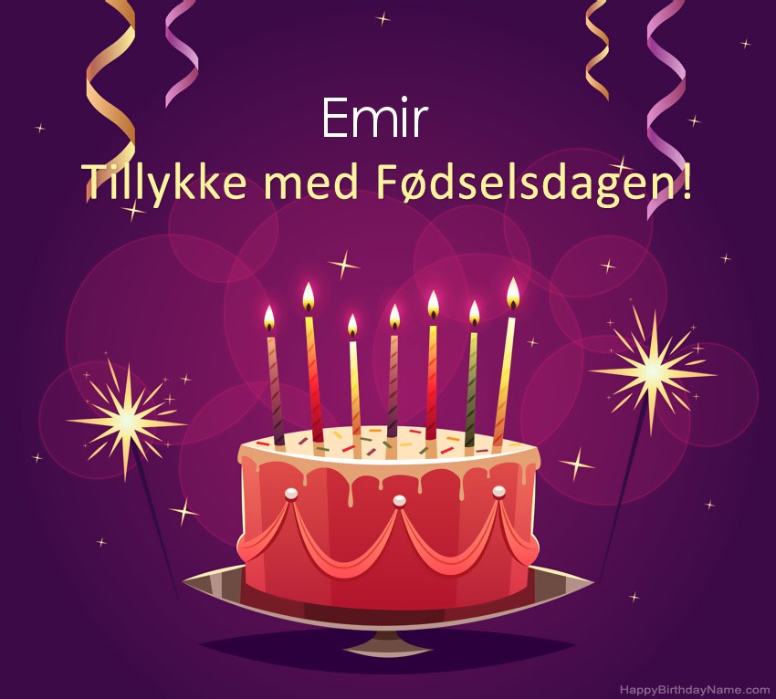 Sjove hilsener til Happy Birthday Emir-billeder