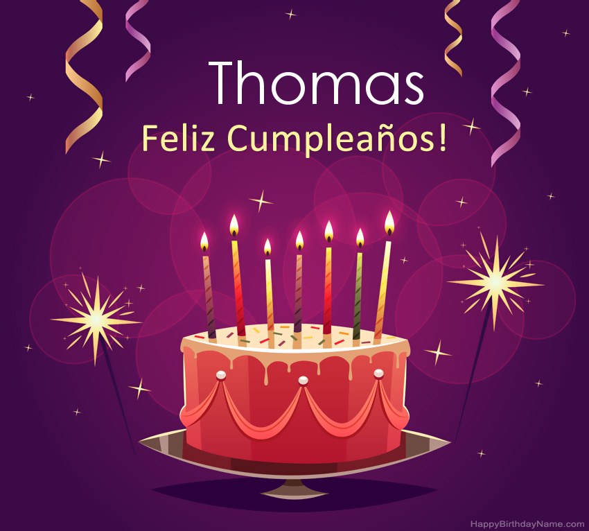 Saludos graciosos para feliz cumpleaños Thomas fotos Saludos graciosos para feliz cumpleaños Thomas fotos