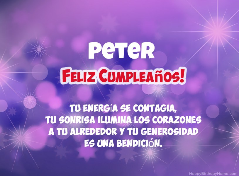 Hermosas imágenes para el feliz cumpleaños de Peter Hermosas imágenes para el feliz cumpleaños de Peter