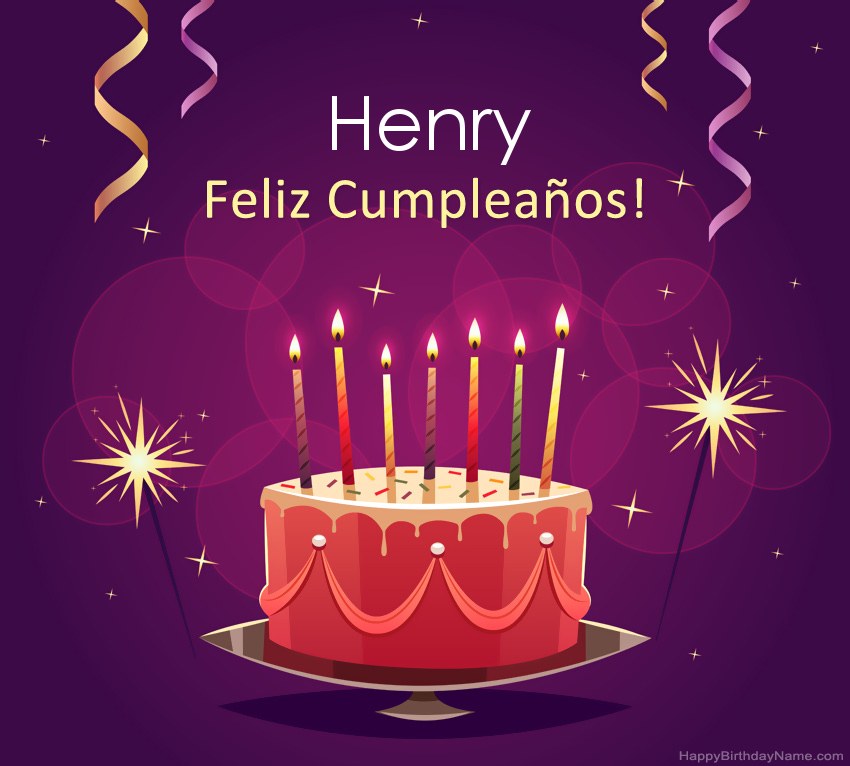 Saludos graciosos para feliz cumpleaños Henry fotos