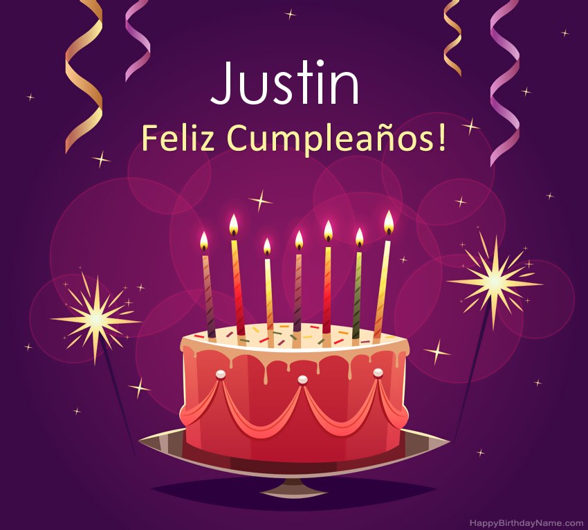 Saludos graciosos para feliz cumpleaños Justin fotos Saludos graciosos para feliz cumpleaños Justin fotos