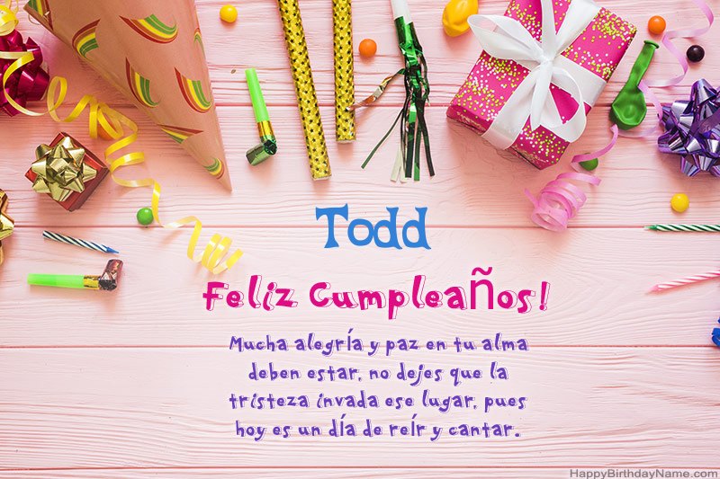 Descargar Happy Birthday card Todd gratis Descargar Happy Birthday card Todd gratis