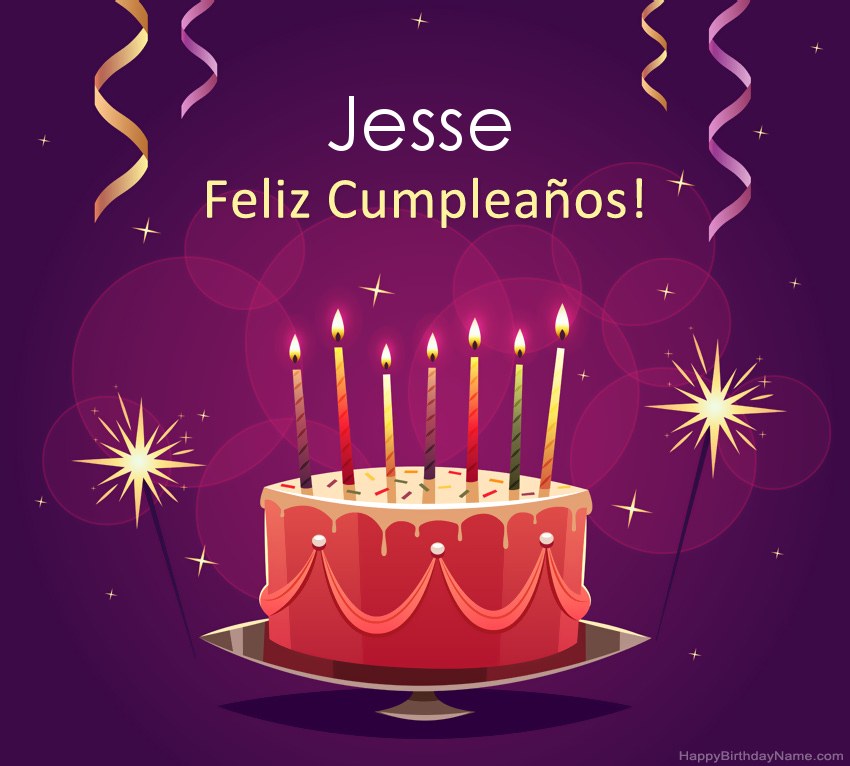 Saludos graciosos para feliz cumpleaños Jesse fotos