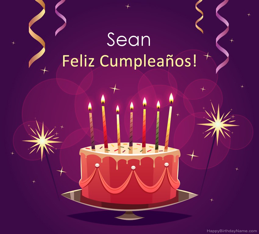 Saludos graciosos para feliz cumpleaños Sean fotos