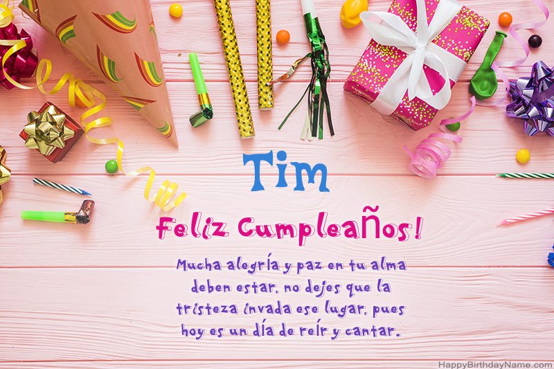 Descargar Happy Birthday card Tim gratis Descargar Happy Birthday card Tim gratis