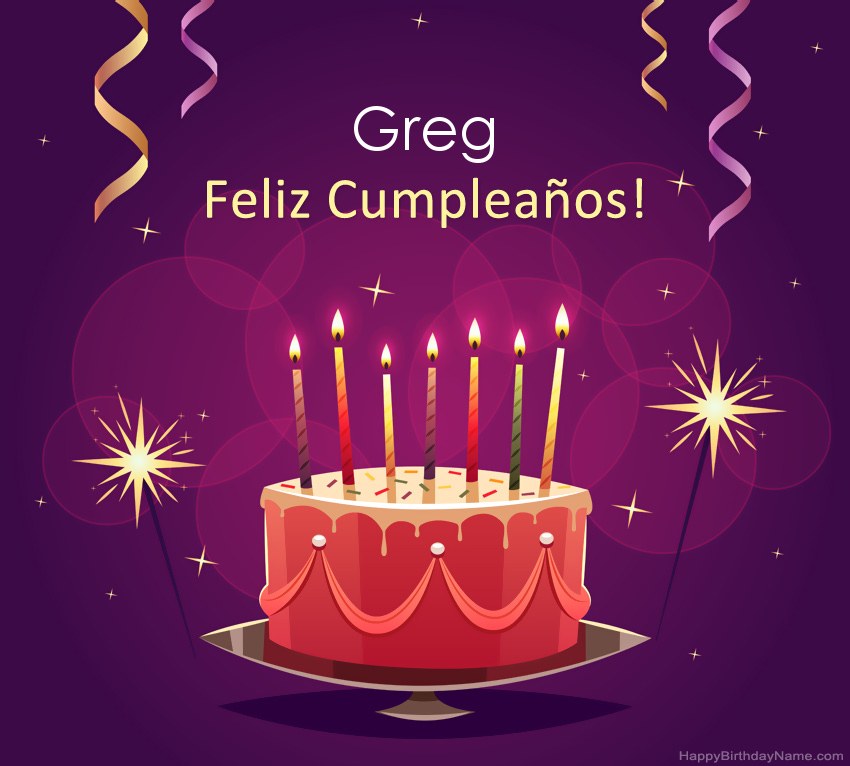 Saludos graciosos para feliz cumpleaños Greg fotos Saludos graciosos para feliz cumpleaños Greg fotos