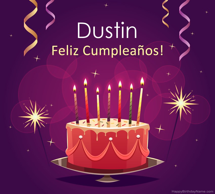 Saludos graciosos para feliz cumpleaños Dustin fotos Saludos graciosos para feliz cumpleaños Dustin fotos