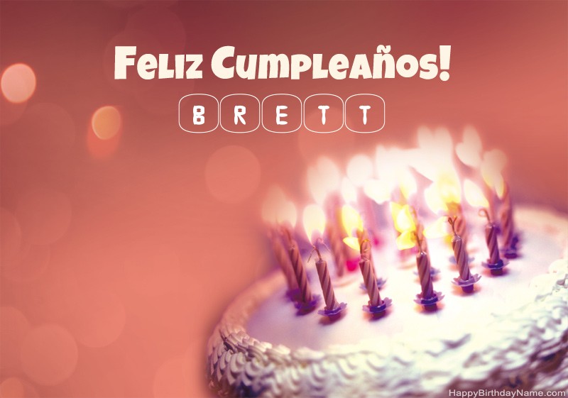 Feliz Cumpleaños Para Ti Brett imágenes