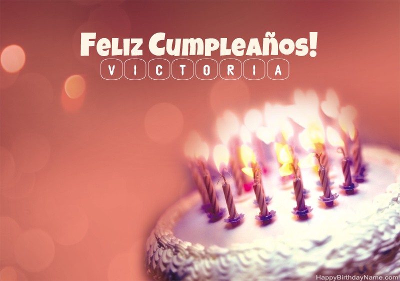 Feliz Cumpleaños Para Ti Victoria imágenes
