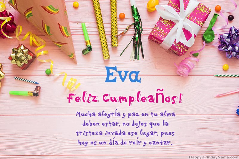 Descargar Happy Birthday card Eva gratis Descargar Happy Birthday card Eva gratis