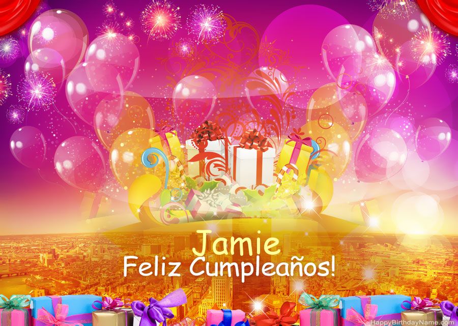 Fotos graciosas feliz cumpleaños Jamie