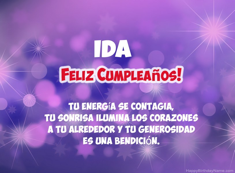 Hermosas imágenes para el feliz cumpleaños de Ida Hermosas imágenes para el feliz cumpleaños de Ida