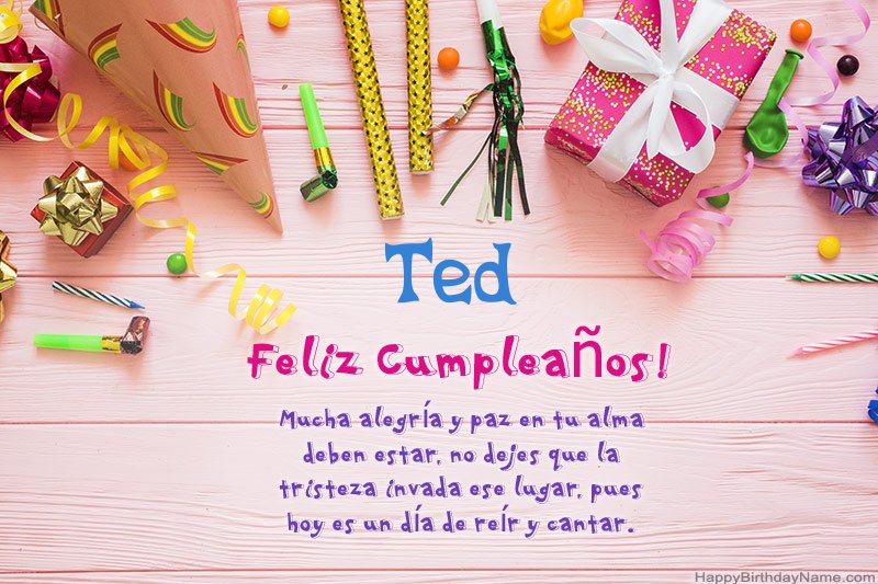 Descargar Happy Birthday card Ted gratis Descargar Happy Birthday card Ted gratis