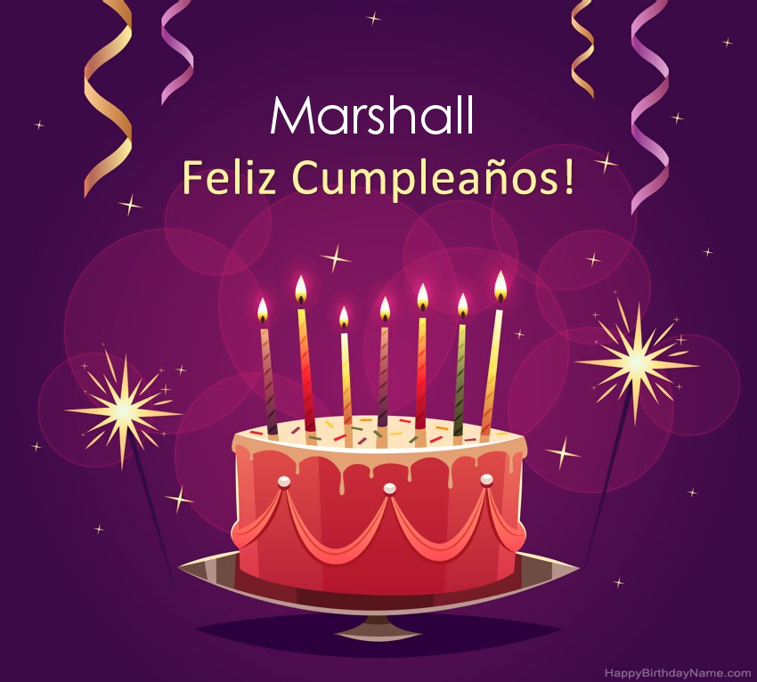 Saludos graciosos para feliz cumpleaños Marshall fotos Saludos graciosos para feliz cumpleaños Marshall fotos