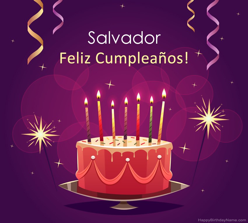 Saludos graciosos para feliz cumpleaños Salvador fotos Saludos graciosos para feliz cumpleaños Salvador fotos