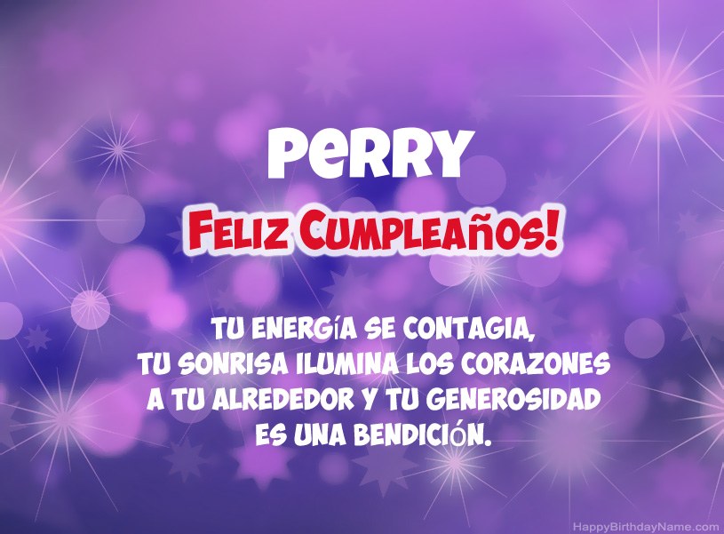 Hermosas imágenes para el feliz cumpleaños de Perry Hermosas imágenes para el feliz cumpleaños de Perry