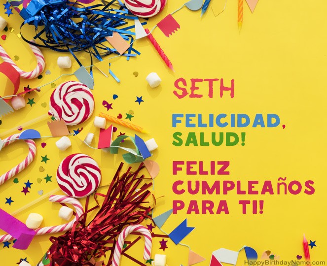Feliz Cumpleaños Seth fotos Feliz Cumpleaños Seth fotos