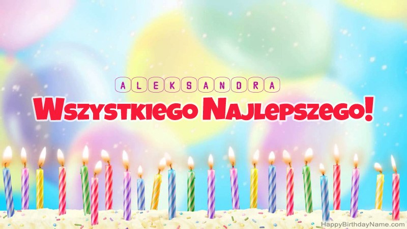 Divertidas tarjetas de feliz cumpleaños para Aleksandra Divertidas tarjetas de feliz cumpleaños para Aleksandra