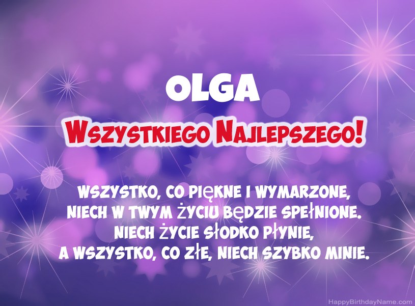 Hermosas imágenes para el feliz cumpleaños de Olga Hermosas imágenes para el feliz cumpleaños de Olga