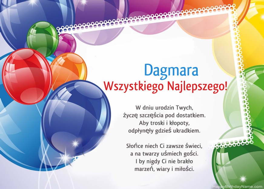 Feliz Cumpleaños Dagmara! Feliz Cumpleaños Dagmara!