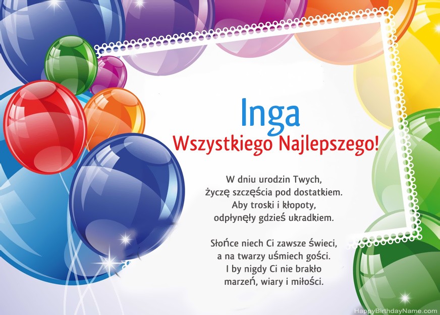 Feliz Cumpleaños Inga!