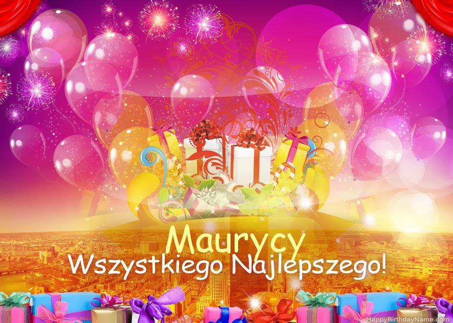 Fotos graciosas feliz cumpleaños Maurycy