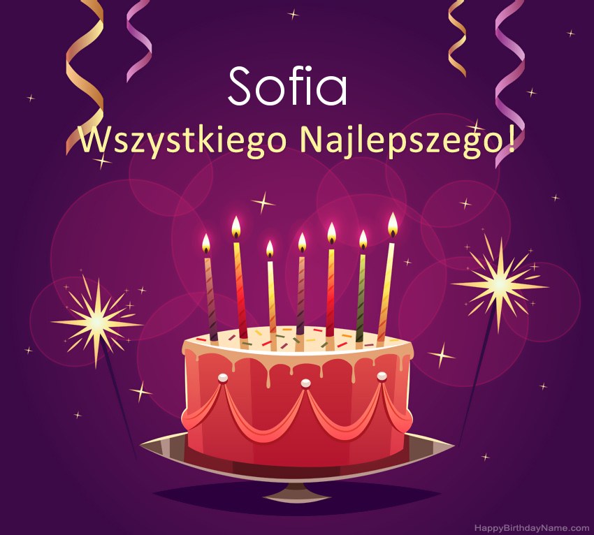 Saludos graciosos para feliz cumpleaños Sofia fotos