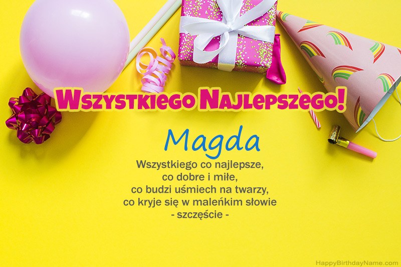 Feliz cumpleaños Magda en prosa Feliz cumpleaños Magda en prosa