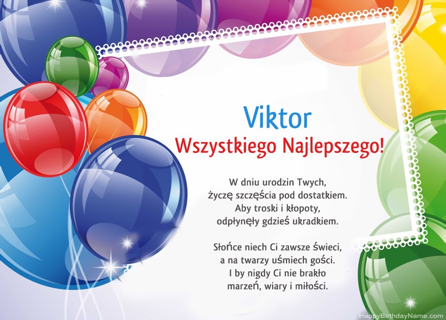 Feliz Cumpleaños Viktor! Feliz Cumpleaños Viktor!