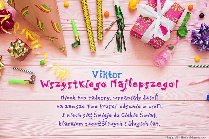 Descargar Happy Birthday card Viktor gratis Descargar Happy Birthday card Viktor gratis